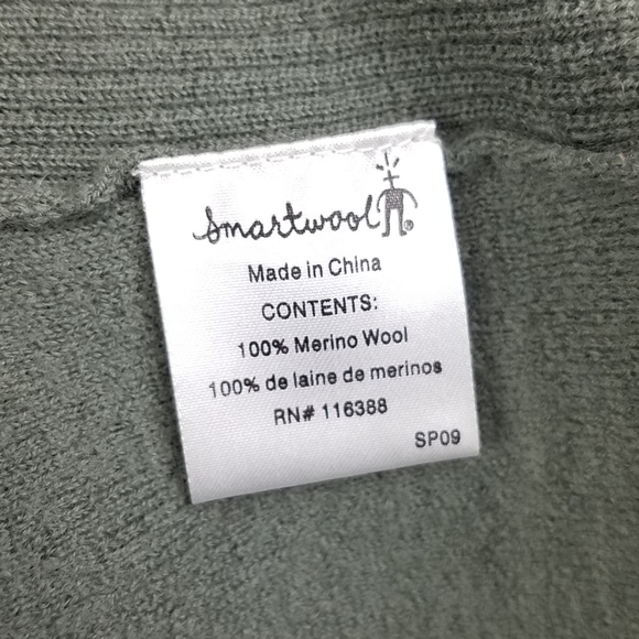 SmartWool v-neck sage green men's sweater size XL - Picture 2 of 4